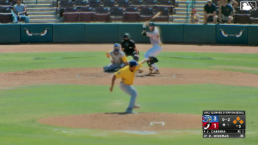 Jose Cabrera In play, run(s) to Ryan Wideman