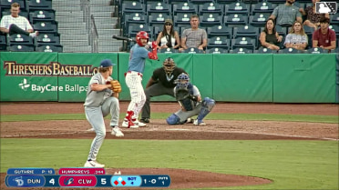 Troy Guthrie Ball to Nathan Humphreys