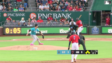 David Sandlin In play, run(s) to Deyvison De Los Santos