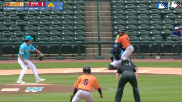 Augusto Mendieta In play, run(s) to Brennan Milone