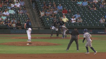 Bryce Mayer strikes out eight