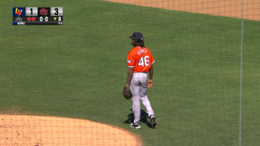 Eduarniel Núñez notches a pair of strikeouts