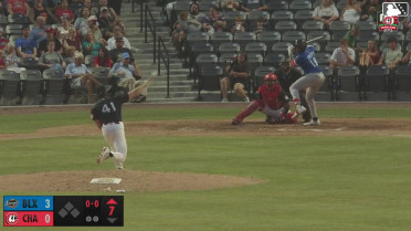 Mark Coley II homers (5) on a fly ball to left field.