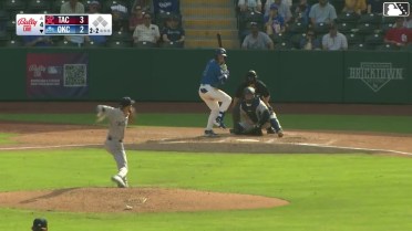 James Tibbs III homers (11) on a fly ball to right field.