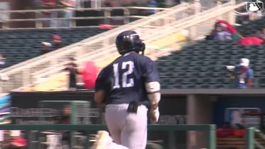 Abimelec Ortiz crushes a 443-foot home run