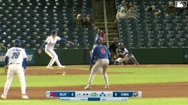 Beck Way In play, run(s) to Carlos Mendoza