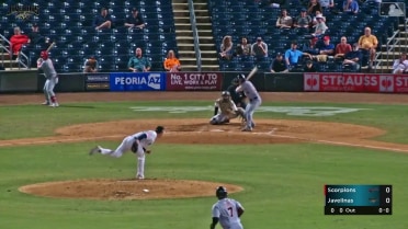 Calvin Schapira In play, run(s) to John Peck