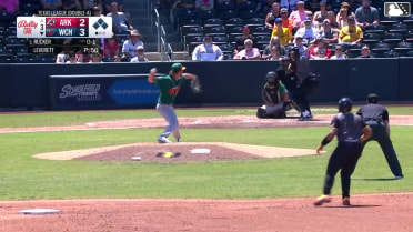 Jake Rucker lines into an unassisted double play, first baseman Charlie Pagliarini. Andrew Cossetti out at 1st.