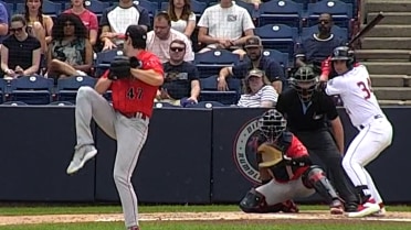 Hayden Mullins strikes out eight