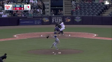 Ben Malgeri homers (5) on a fly ball to center field. Cal Stevenson scores.