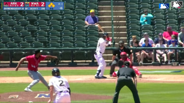 Abdiel Mendoza In play, run(s) to Connor Scott