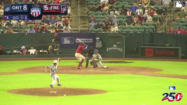 Wilder Dalis homers (6) on a fly ball to left field.