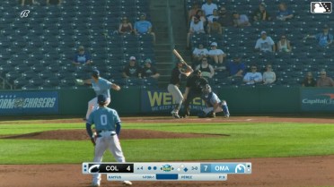 CJ Kayfus homers (2) on a fly ball to left field. Juan Brito scores.