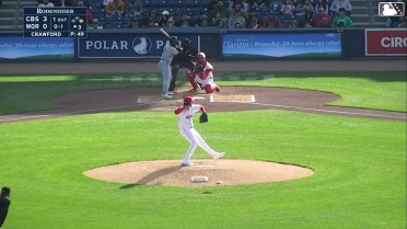 Kahlil Watson homers (3) on a fly ball to right field. Travis Bazzana scores.