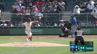 Matt Gorski singles on a line drive to center fielder Victor Labrada. Ryan Fitzgerald scores. Austin Gauthier to 2nd.