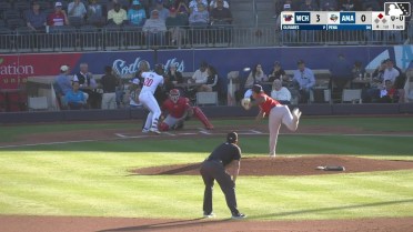 Manuel Pena homers (11) on a fly ball to center field. Cristofer Torin scores.
