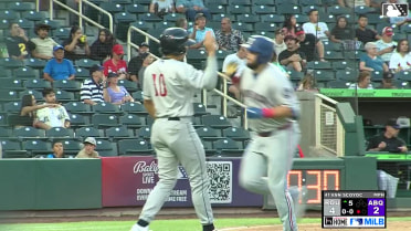 Jake Burger's two-run home run