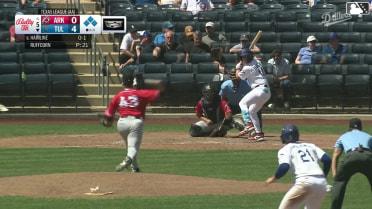 Jason Ruffcorn In play, run(s) to Elijah Hainline