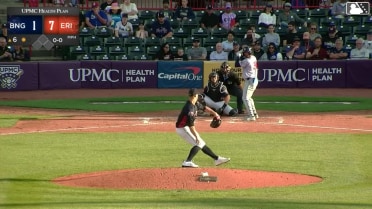 Jose Ramos homers (11) on a fly ball to right center field.