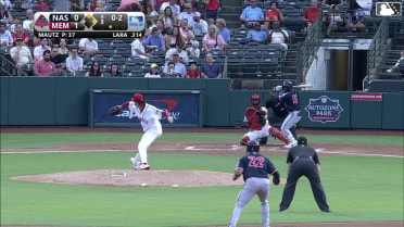 Brycen Mautz In play, out(s) to Luis Lara