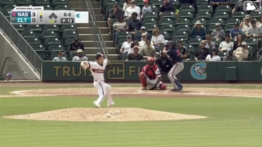 Ramón Rodríguez homers (1) on a fly ball to right center field.