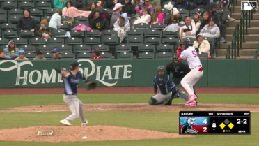 Ryan Harvey In play, run(s) to Victor Rodrigues