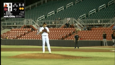 Bryan Rivera's eight strikeouts