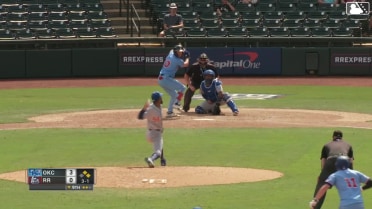 Aaron Zavala doubles (30) on a line drive to right fielder James Tibbs III. Kyle Higashioka scores. Jonah Bride to 3rd.