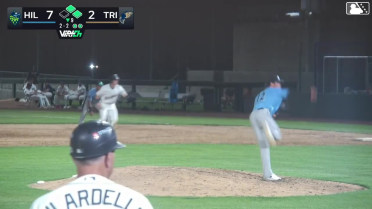 Johan Macias doubles (7) on a line drive to left fielder Trent Youngblood. Aaron Graeber scores. Kevin Bruggeman to 3rd.