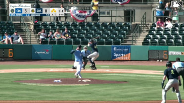 Angel Ramirez singles on a sharp line drive to third baseman Alberth Palma. Hyungchan Um scores. Connor Rasmussen to 3rd. Roni Cabrera to 2nd.