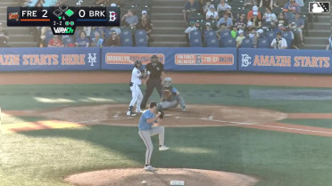 Corey Collins homers (8) on a fly ball to right field.