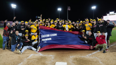 SeaWolves sweep to second straight Eastern League title