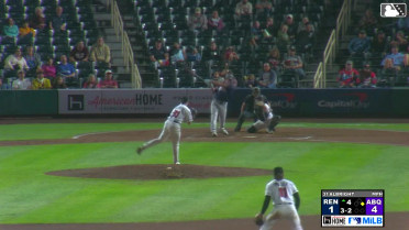 Matt Mervis' 451-foot two-run home run