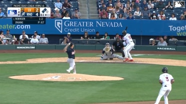 Kristian Robinson homers (4) on a fly ball to left center field. Luis Urías scores. Anderdson Rojas scores.