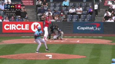 David Calabrese singles on a ground ball to left fielder Clayton Gray. Austin Smith scores. Bryce Chance to 2nd.