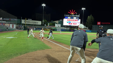 Nelson's 3-Run Homer Completes Grizzlies Second Straight Walk Off Over Lake Elsinore