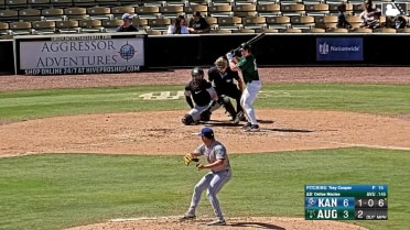 Dallas Macias singles on a ground ball to left fielder James Taussig. Dalton McIntyre scores.