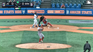 Yonatan Henriquez singles on a ground ball to right fielder Joel Dragoo. Mitch Voit scores.
