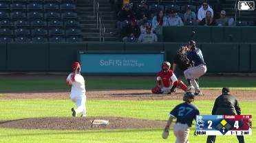 Max Holy singles on a ground ball to left fielder Zach Levenson. Mason Lytle scores.