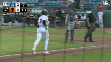 Dakota Jordan's two-run home run