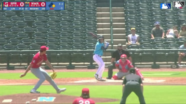 Spencer Nivens strikes out swinging.