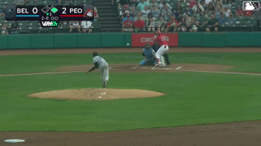 Cade McGee homers (7) on a fly ball to left field. Jesús Báez scores.