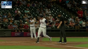 Will Bush's two-run home run