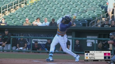 Xavier Isaac's sixth home run of the season