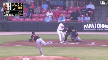 Braylon Payne swats a two-run homer