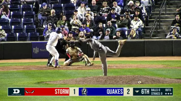 Logan Wagner's two-run triple