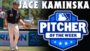 Grizzlies RHP Jace Kaminska Named California League Pitcher of the Week for July 8-14