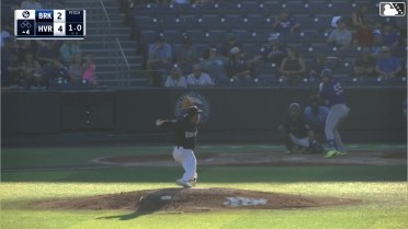 Antonio Jimenez homers (3) on a fly ball to left field.