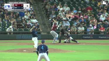 Keith Jones II triples (1) on a sharp fly ball to center fielder Joseph Sullivan. Marcus Lee Sang scores.