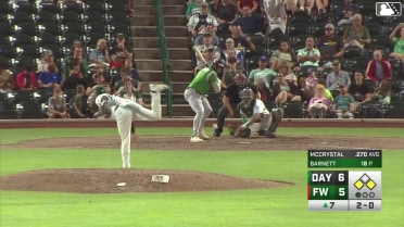 Sean Barnett Ball to Ryan McCrystal